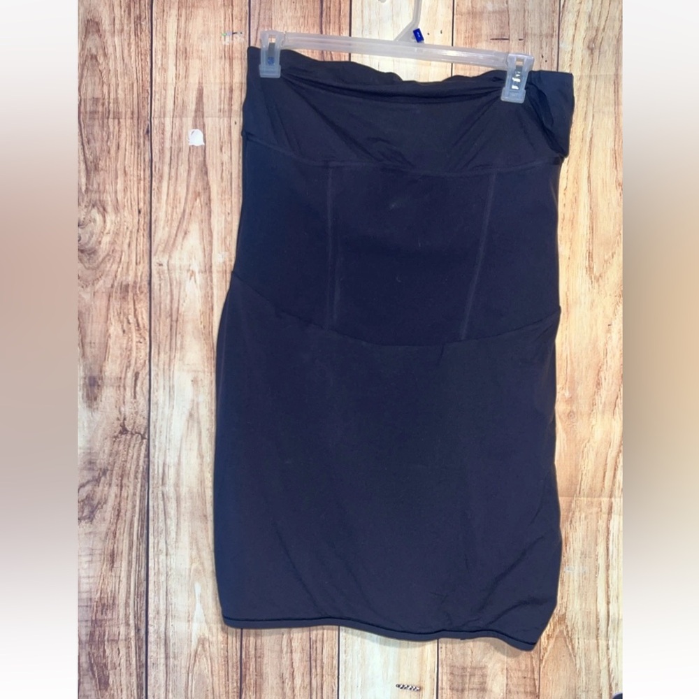SKIMS Fits Everybody Corset Mini Tube Dress, Onyx, Size 4XL Plus